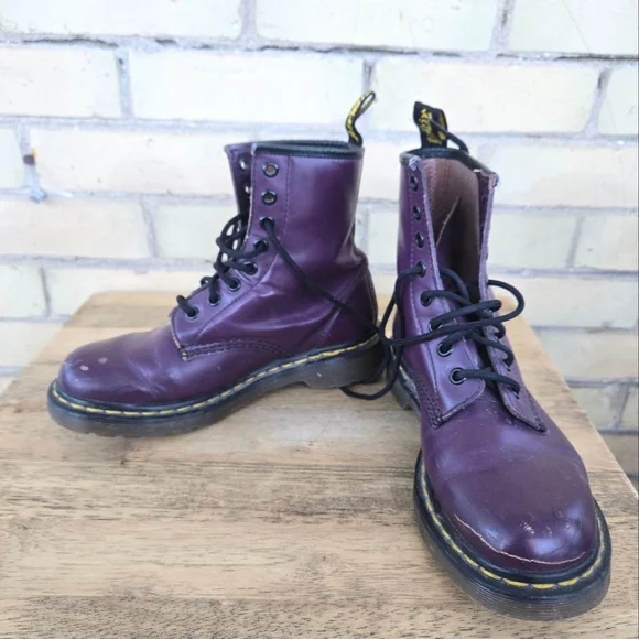 Purple Dr. Martens - Picture 9 of 10